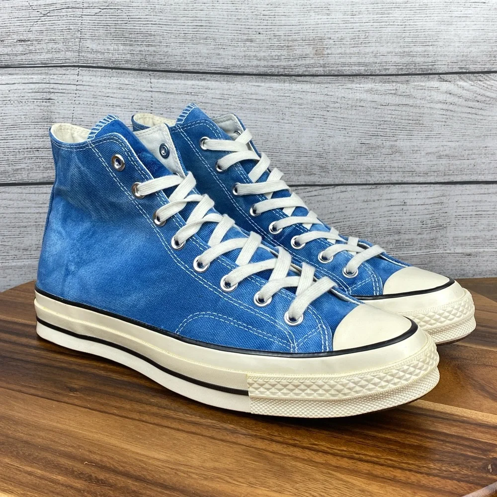 Converse Chuck Taylor 70 High Summer Daze Aegean Storm Shoe Men’s 9 Womens 10.5